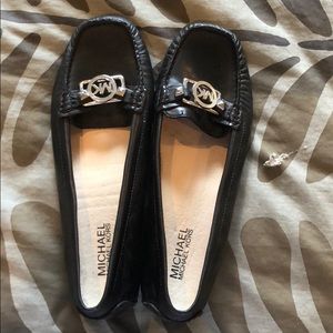 Black work shoes from Micheal Kors